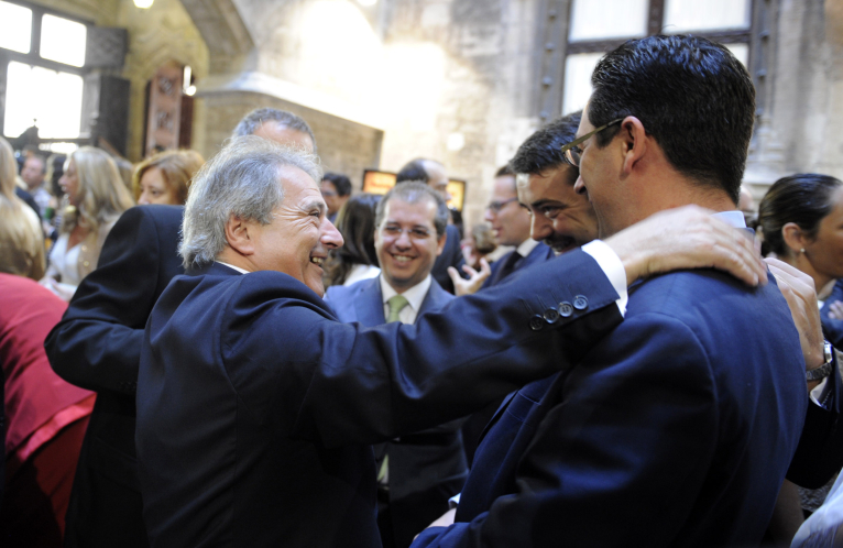 Alfonso Rus participa en els actes commemoratius del Nou d'Octubre