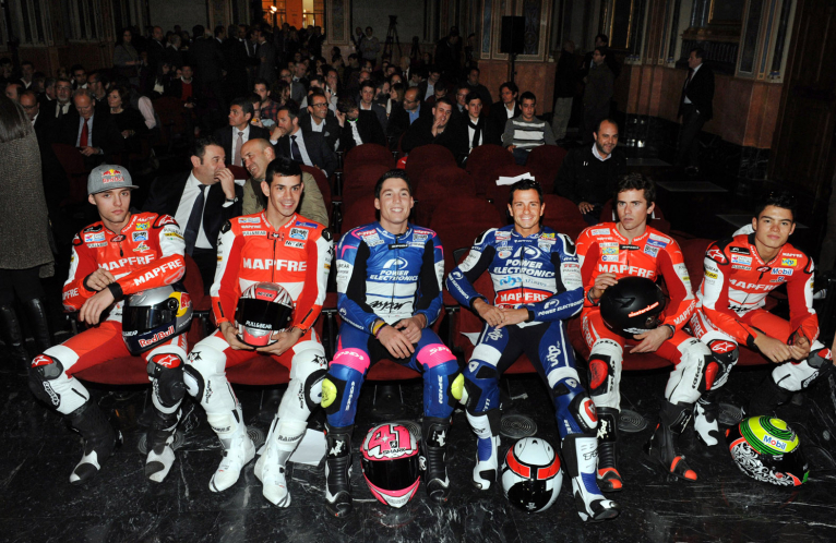 Alfonso Rus en la presentación oficial Team Aspar