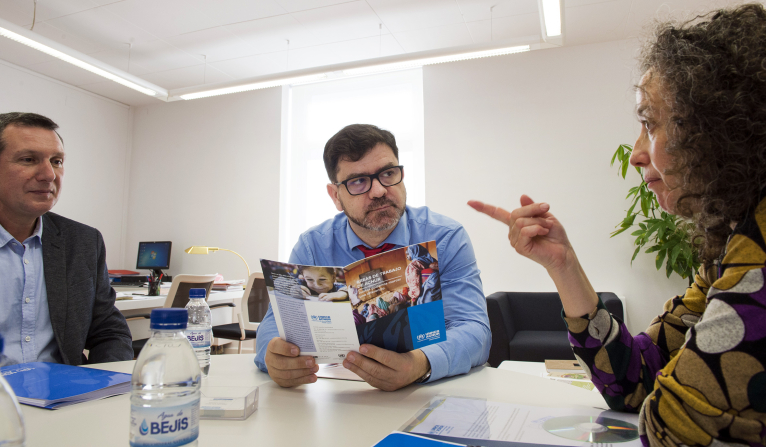 Diputación y ACNUR trabajarán conjuntamente para asistir a los refugiados sirios residentes en los campamentos de Jordania