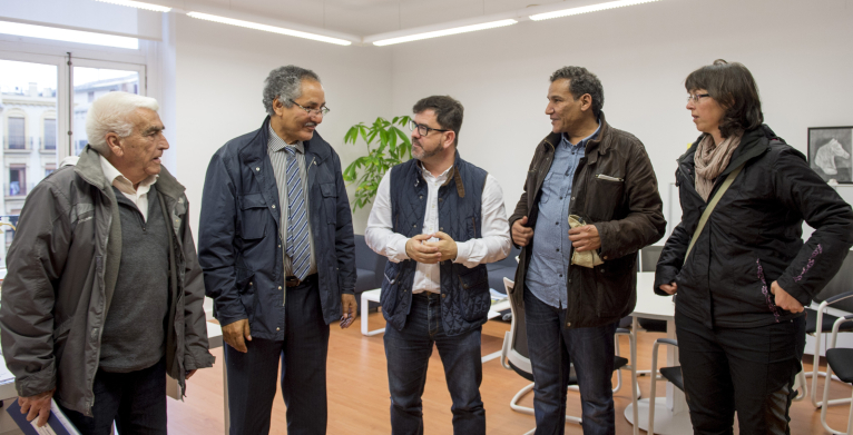 Emili Altur se reúne con el ministro de Cooperación del Sáhara Occidental para renovar la colaboración asistencial en los campamentos de refugiados