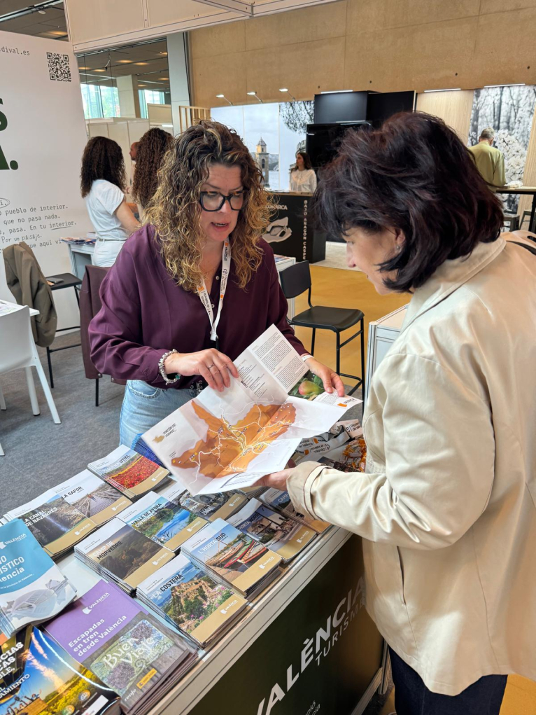 La Diputació de València presenta l'oferta turística de la província en el Saló Aragonés del Turisme ARATUR 2025