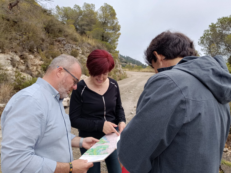 La Diputació de València acondicionará el acceso al Mondúver desde Barx para permitir el paso de los vehículos de vigilancia forestal