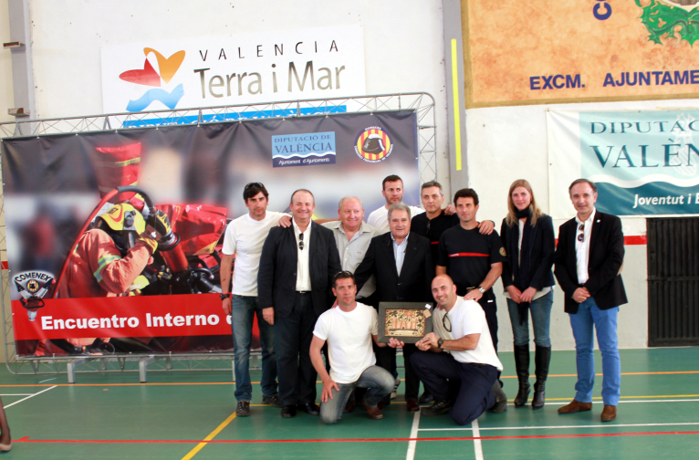 El equipo de Gandia gana el VI Encuentro Interno de Excarcelación Tráfico del Consorcio de Bomberos de Valencia