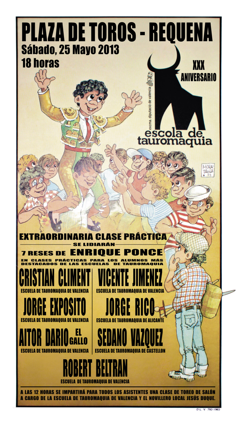 L'Escola de Tauromàquia de València celebra el XXX aniversari