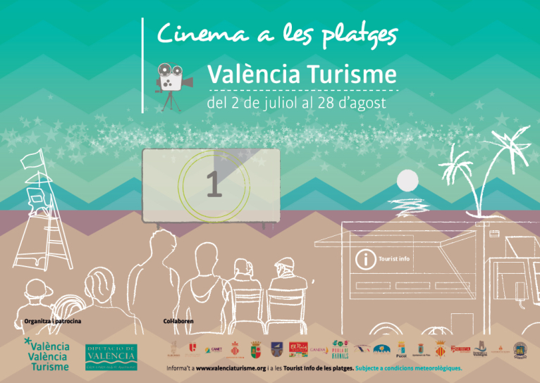 València Turisme lleva el cine a 18 playas de Valencia
