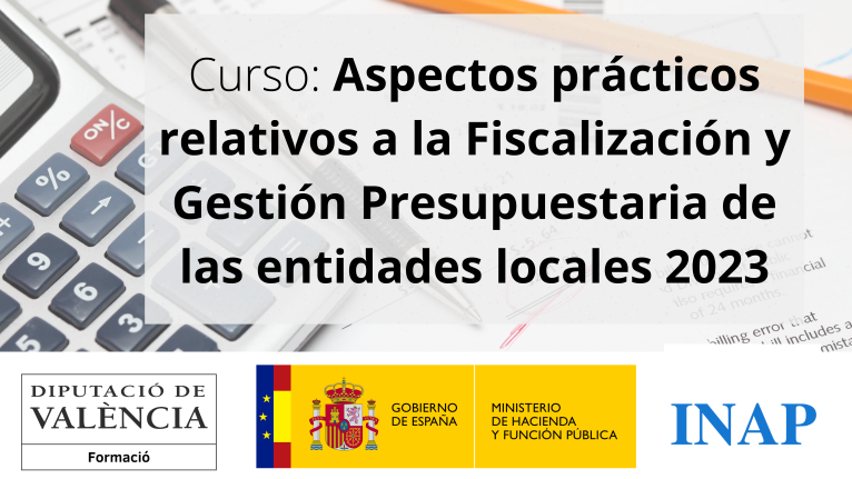 Nou curs de l'INAP en col·laboració amb la Diputació de València