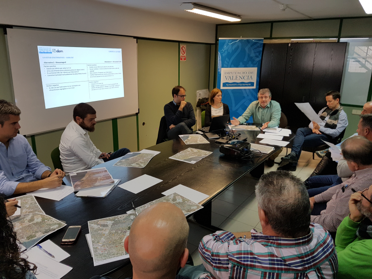 Josep Bort presenta l’estudi de viabilitat de «Camins a la Mar» per connectar l’Horta Nord amb la platja
