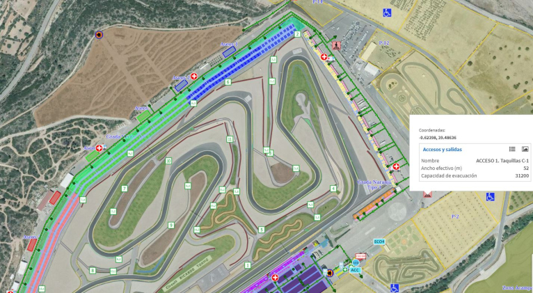 El Circuit de Cheste estrenará un sistema pionero de la Diputació para dar respuesta a emergencias durante el Gran Premio