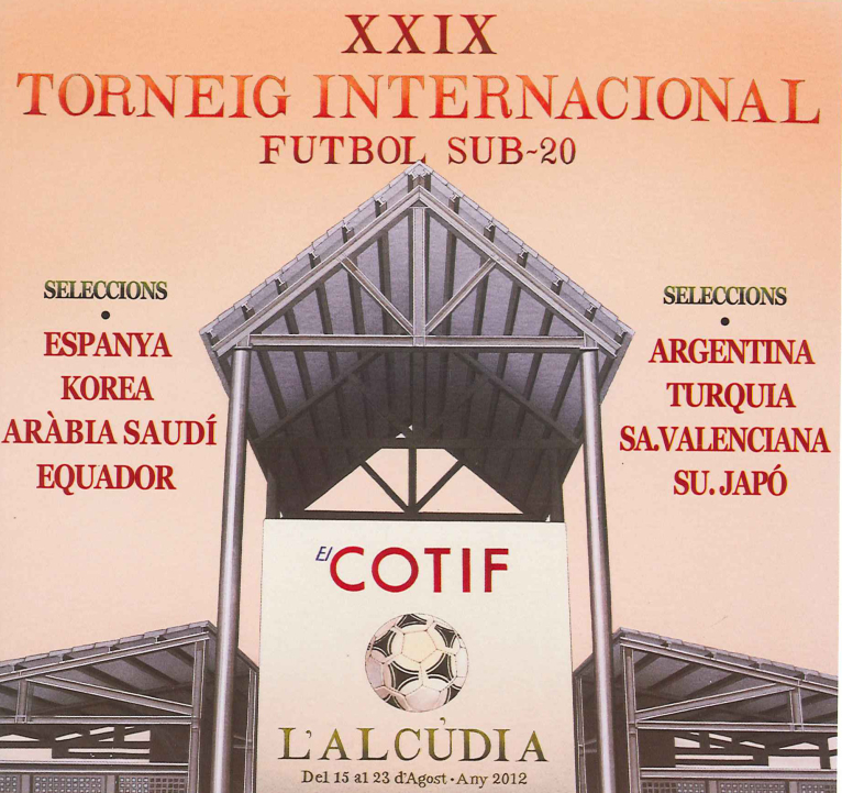 El COTIF de Fútbol SUB-20 arranca en l’Alcúdia el próximo miércoles