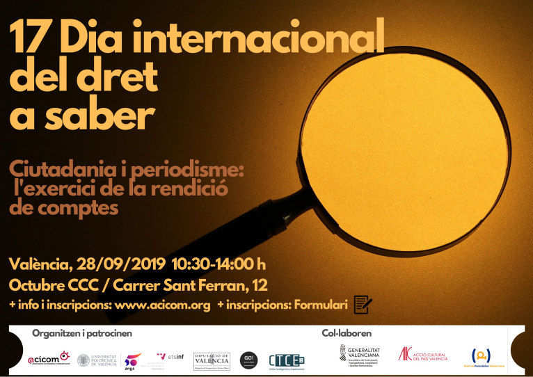Nueva actividad de la Cátedra Tecnología Cívica y Empoderamiento de la Delegación de Gobierno Abierto y Participación-UPV