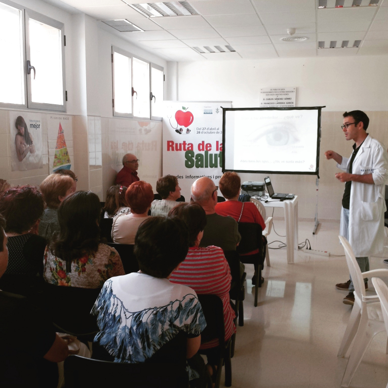 Quesa participa de la experiencia de la Ruta de la Salud