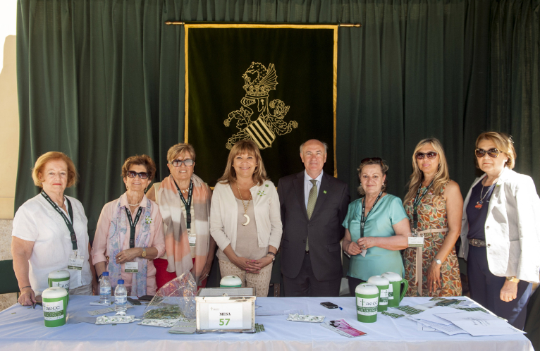 La diputada de Bienestar Social preside la mesa de la Cuestación contra el cáncer