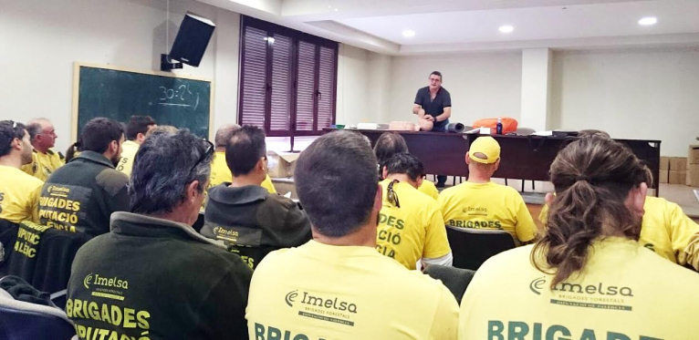 Imelsa forma a sus brigadistas para atender en primeros auxilios a los accidentados