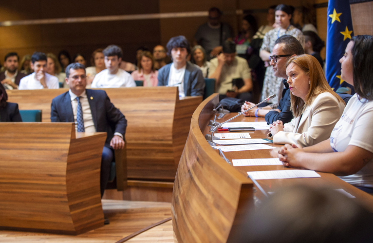 La Diputació de València celebra el Dia d'Europa promovent la col·laboració i l'intercanvi de coneixements entre països 
