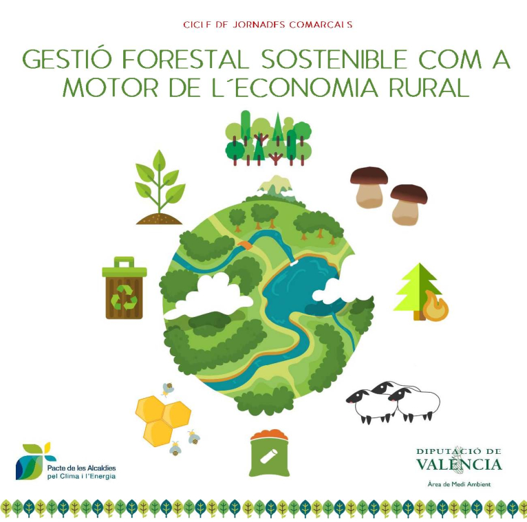 CLAUSURA CICLO JORNADAS COMARCALES: GESTIÓN FORESTAL SOSTENIBLE. Miércoles 6 de Febrero 2019