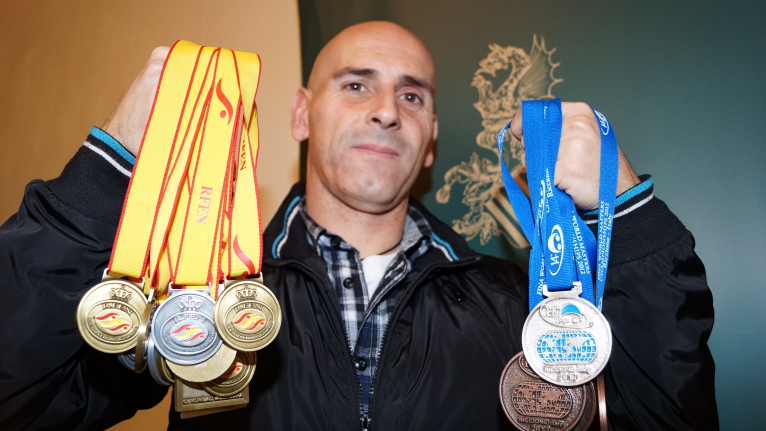 Un funcionari de la Diputació aconseguix el subcampionat del món de veterans en aigües obertes