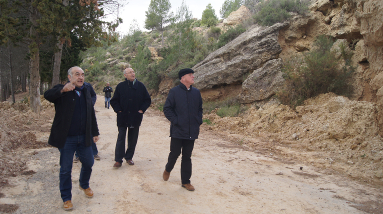 La Diputació de València evitarà despreniments sobre el camí d'accés al riu Tuéjar