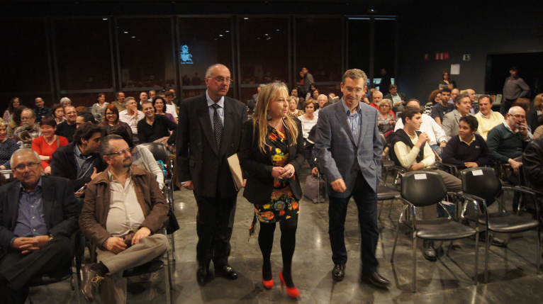 Posteguillo protagoniza una charla en el MuVIM con un centenar de seguidores