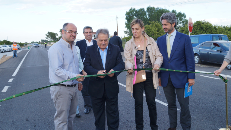 Alfonso Rus anuncia la mejora del tramo próximo a Alzira de la CV-505 en la inauguración de la reforma de Alzira a Benicull  