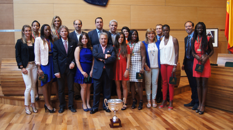 Rus recibe a las  campeonas de Europa de Atletismo 