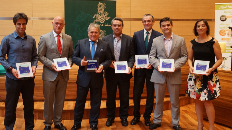 Rus entrega el premio ‘Best of the Best’ a los socios del programa europeo ‘Ecovitrum’
