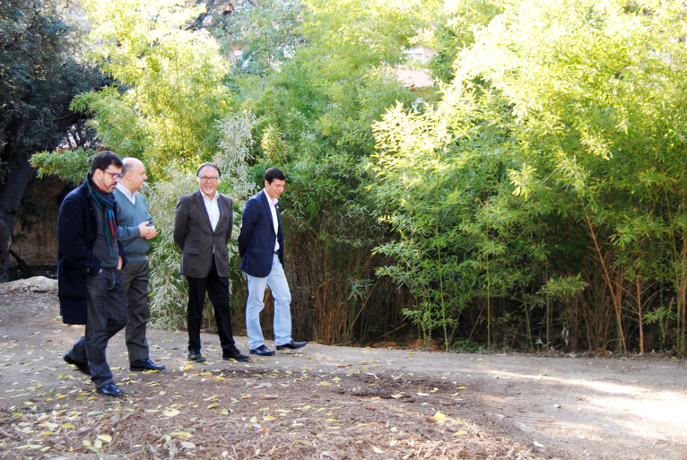 Burjassot abrirá al público el jardín del Colegio Mayor San Juan de Ribera tras la intervención de las brigadas de Imelsa