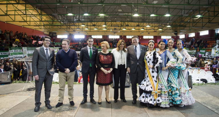 Jorge Rodríguez asiste a los actos del Día de Andalucía celebrados en Mislata