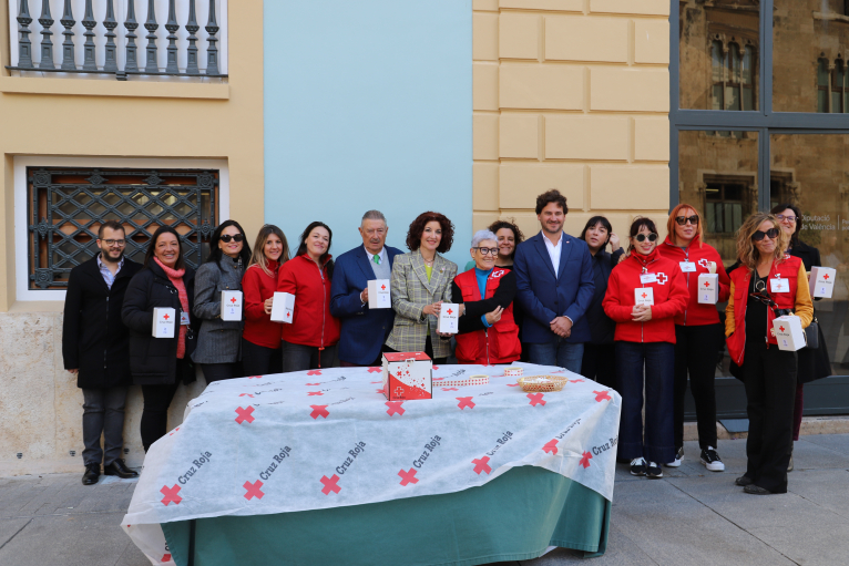 La Diputació de València participa en el ‘Dia de la Bandereta’ de Creu Roja