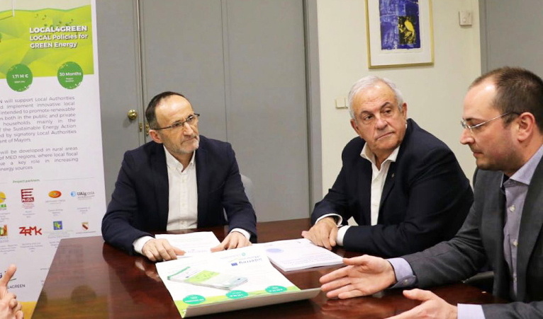 La Diputació se suma a las ordenanzas verdes de ‘Local4Green’ para promover la energía renovable  