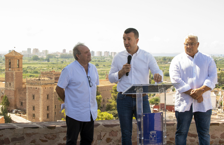 El Puig rehabilitará su Castillo de Enesa con ayuda de la Diputació de València