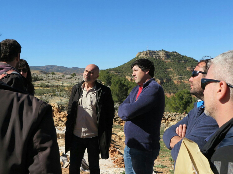 Diputación y Ayuntamiento de Ademuz trabajan para que el yacimiento de 'La Celadilla' forme parte de la 'Ruta dels Ibers'
