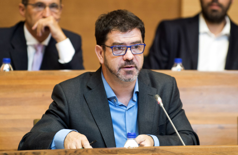 El diputat de Cooperació visita les obres escomeses amb fons de la Diputació a Benifaraig