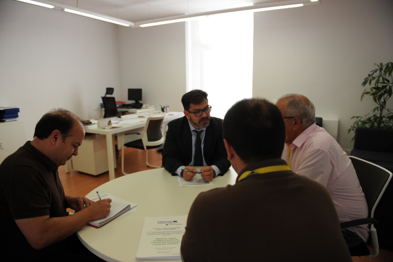 El diputat de Cooperació Internacional es reuneix amb representants de la Fundació MUSOL