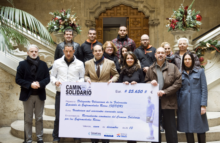 Els 25.650 euros recaptats pel Camí Solidari aniran a un biobanc públic d'investigació de malalties rares
