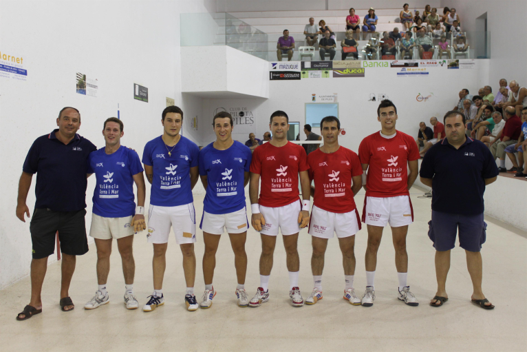 Pepe, Moro y Xoto pasan a la gran final de la “XX Lliga de raspall”