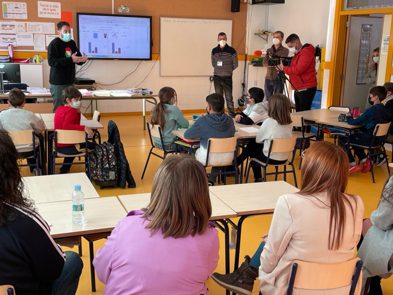 43 escuelas participan en el programa educativo 50/50 impulsado por la Diputació de València