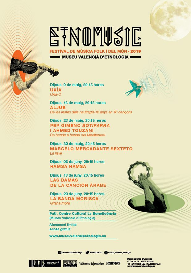 El Museu Valencià d’Etnologia presenta el festival Etnomusic Primavera 2019