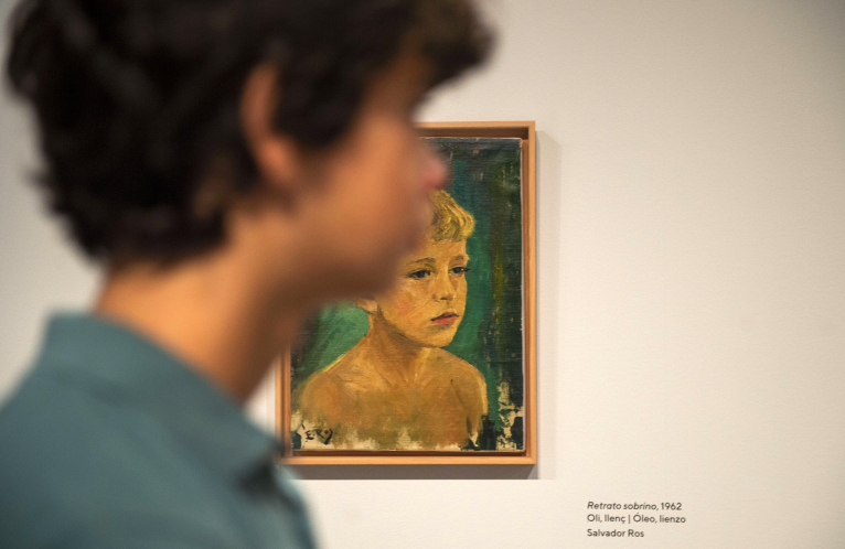 La Diputació expone los retratos y paisajes del pintor valenciano Emilio Ros