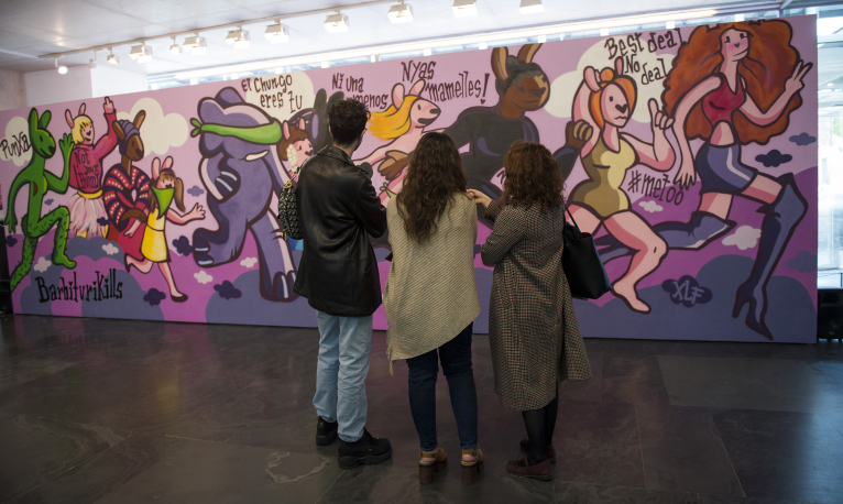 Tres exposicions visibilitzen la lluita feminista en el MuVIM