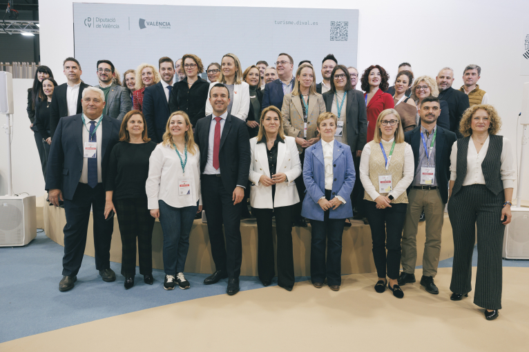 La Diputación anima a todos los visitantes de Fitur a descubrir la provincia porque ‘Se merecen Valencia’