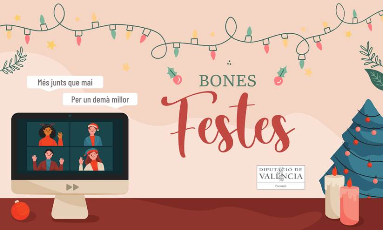 El Servici de Formació us  desitja unes  bones festes