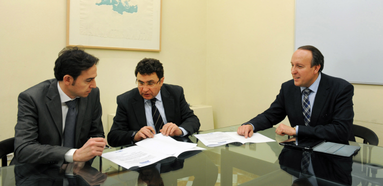 La Diputación y Gas Natural Fenosa renuevan su acuerdo para el suministro de gas natural a los pueblos