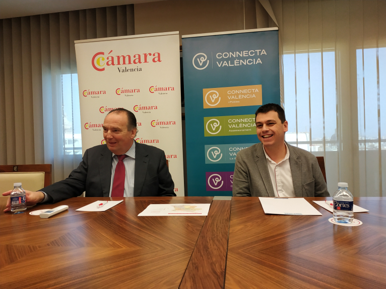 La Diputació y la Cámara de Comercio firman un convenio para ayudar a la transformación digital de las PYMES 
