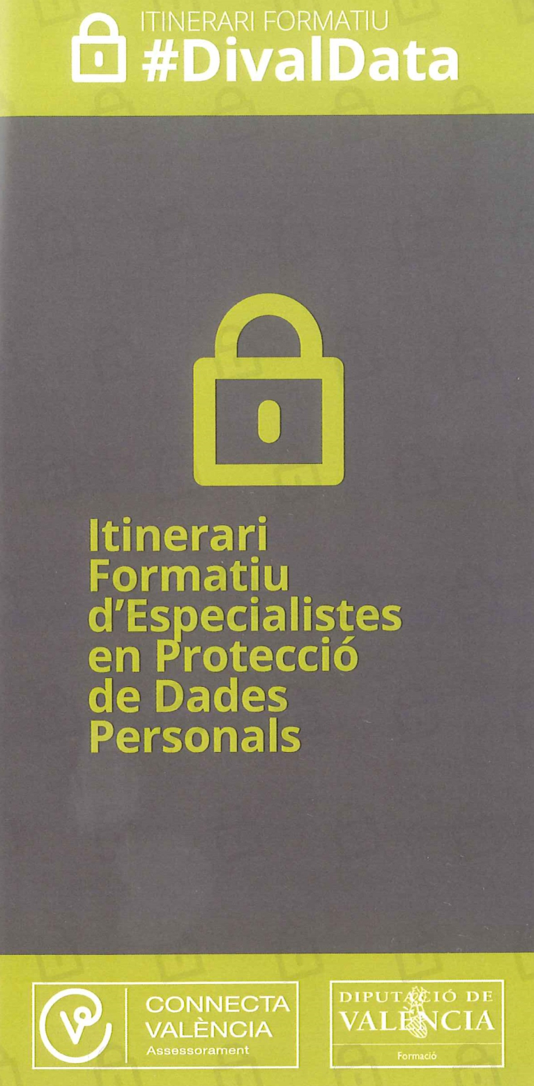 El diputado de Modernización presenta el taller y el itinerario formativo para especialistas en protección de datos, único en todo el Estado Español