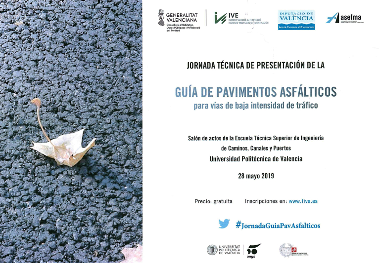Éxito de convocatoria en la presentación de la Guía de pavimentos