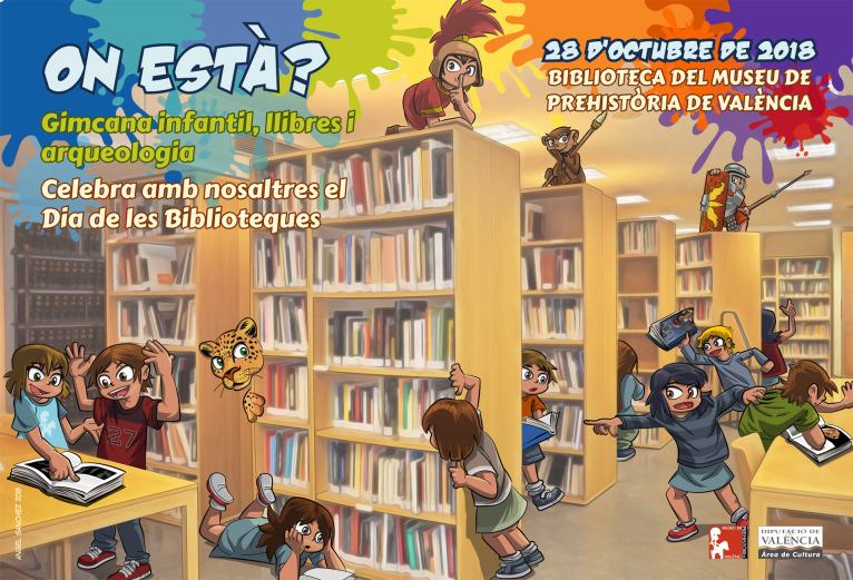 La Biblioteca del Museu de Prehistòria celebra el domingo el Día de las Bibliotecas con una gimcana infantil
