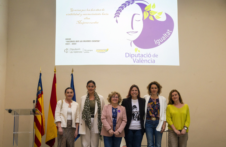 La Diputació presenta las guías ‘Hacemos que las mujeres cuenten’ para visibilizar su papel en el mundo rural