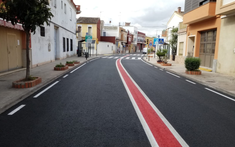 Adecuación de la travesía de Riola, en la CV-505