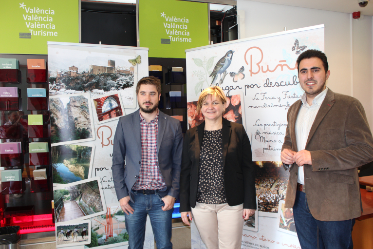 Buñol reforça la seua promoció turística en l'Oficina de Promoció Provincial
