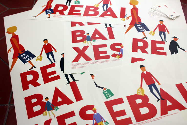 Nous cartells i etiquetes de Rebaixes per a enguany